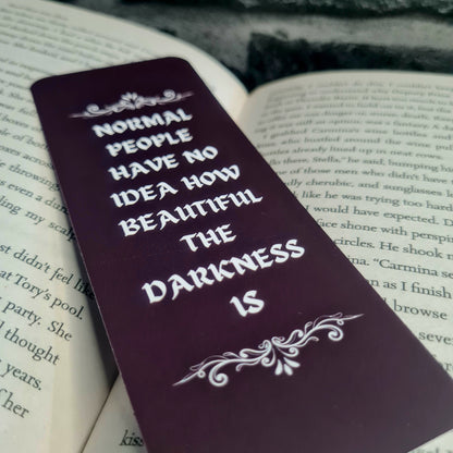 The Darkness is Beautiful - Bookmarks for Dark Literature