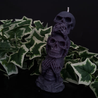 Fear No Evil - Skull Totem Soy Candle