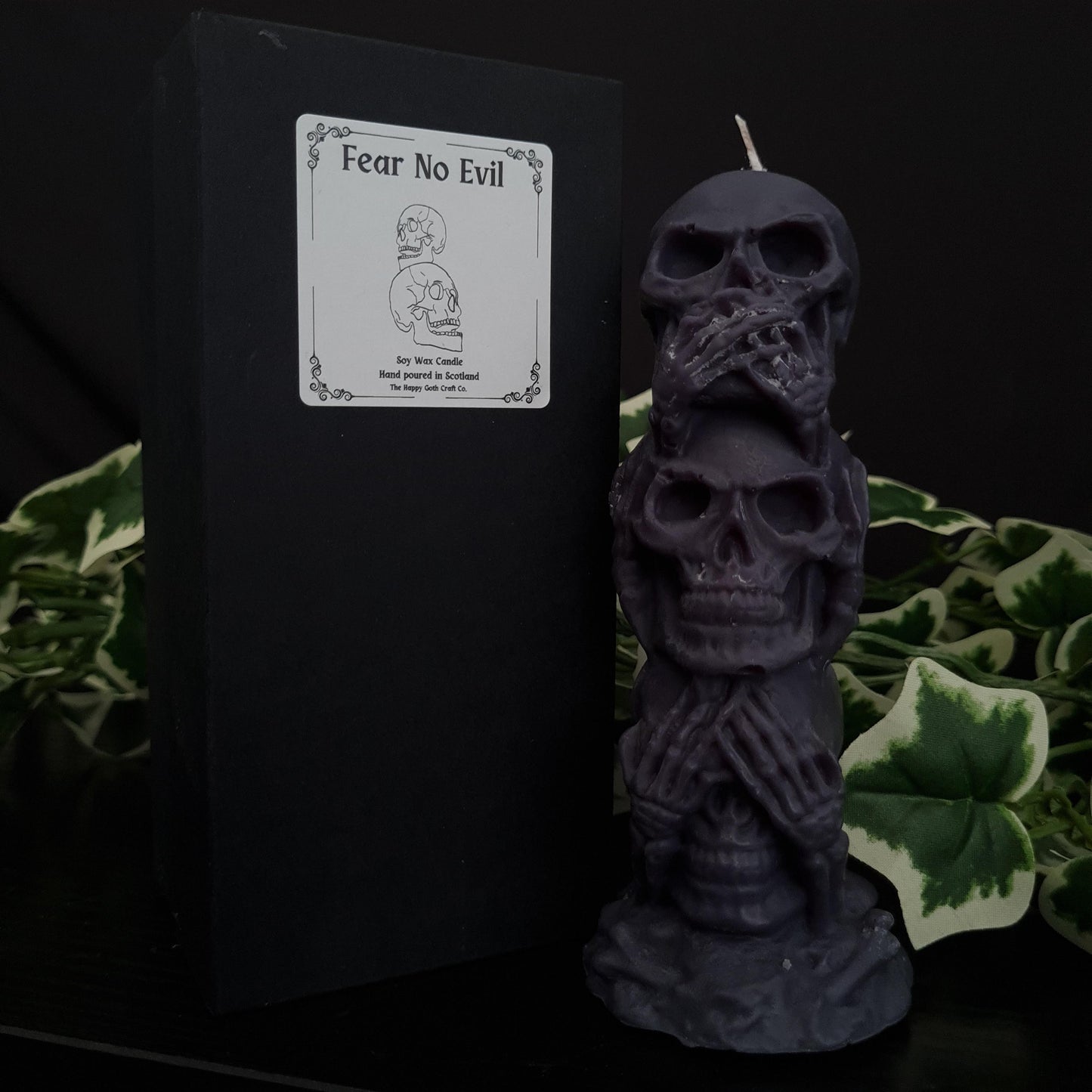 Fear No Evil - Skull Totem Soy Candle