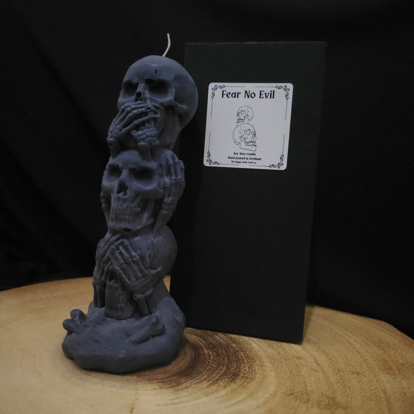 Fear No Evil - Skull Totem Soy Candle