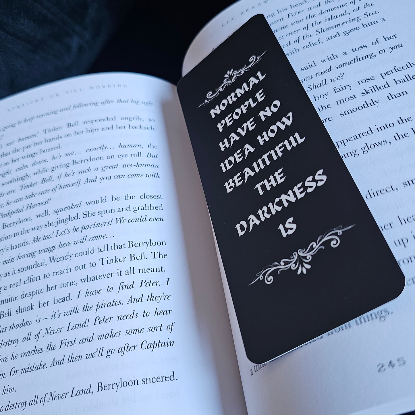 The Darkness is Beautiful - Bookmarks for Dark Literature