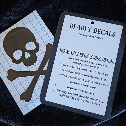 Skull and Crossbones : Deadly Decal