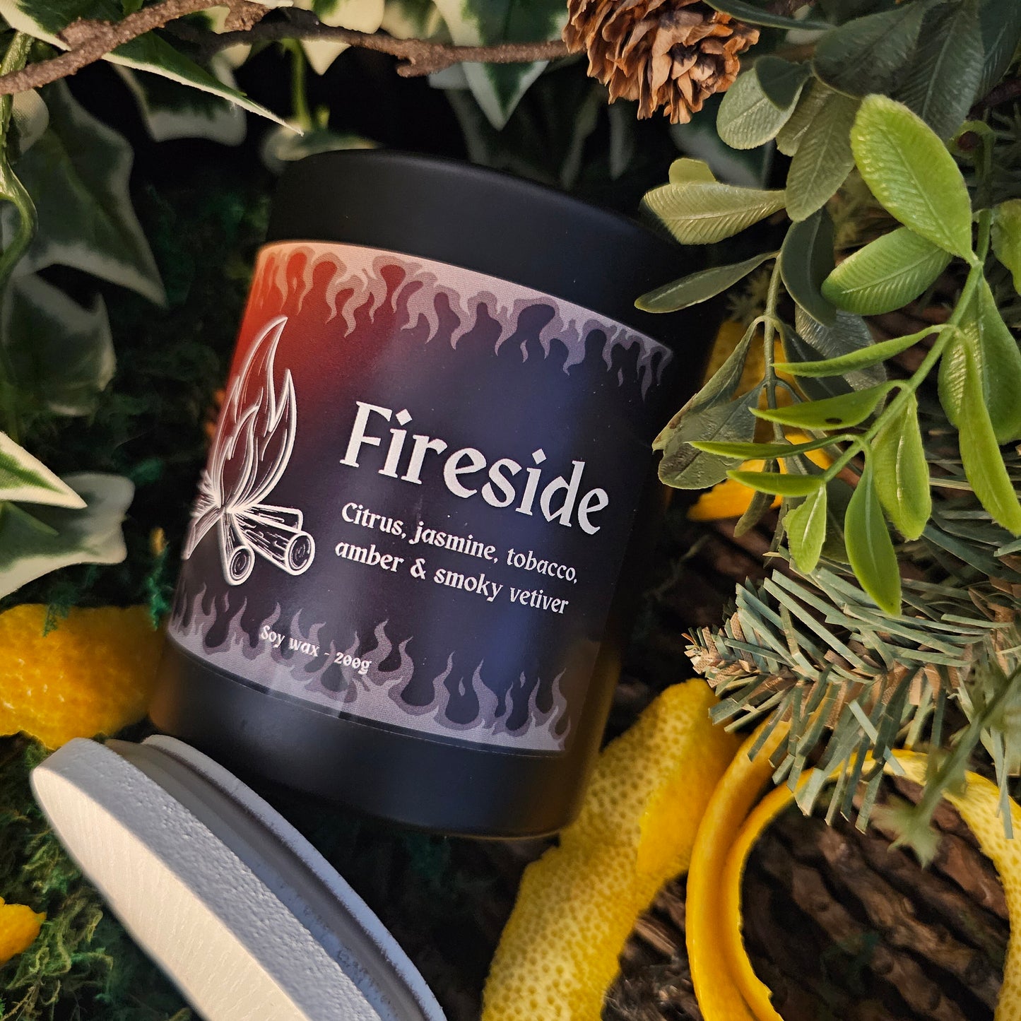 "Fireside"  30cl Candle