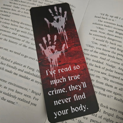 True Crime - Bookmark