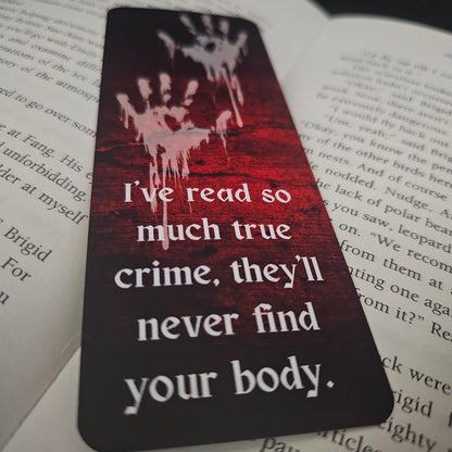 True Crime - Bookmark