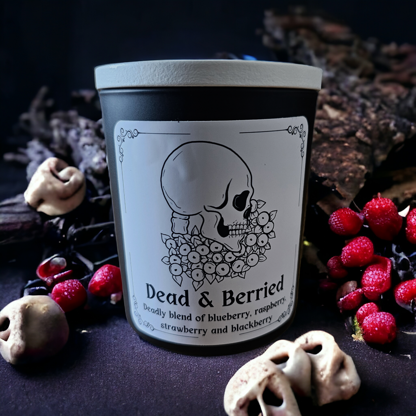 Dead and Berried - Hand-Poured Soy Wax Candle