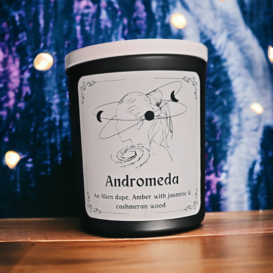 Andromeda - Hand-Poured Soy Wax Candle - Long Lasting Fragrance