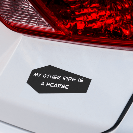 My Other Ride Is A Hearse: Deadly Decal